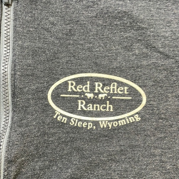 Anvil Women's Gray Zip-Up Hoodie - Picture 3 of 5